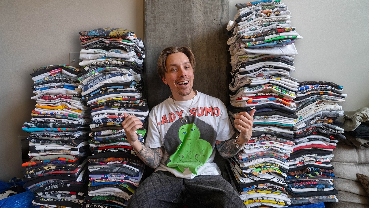 I Spent $50,000 On Old Vintage Tees