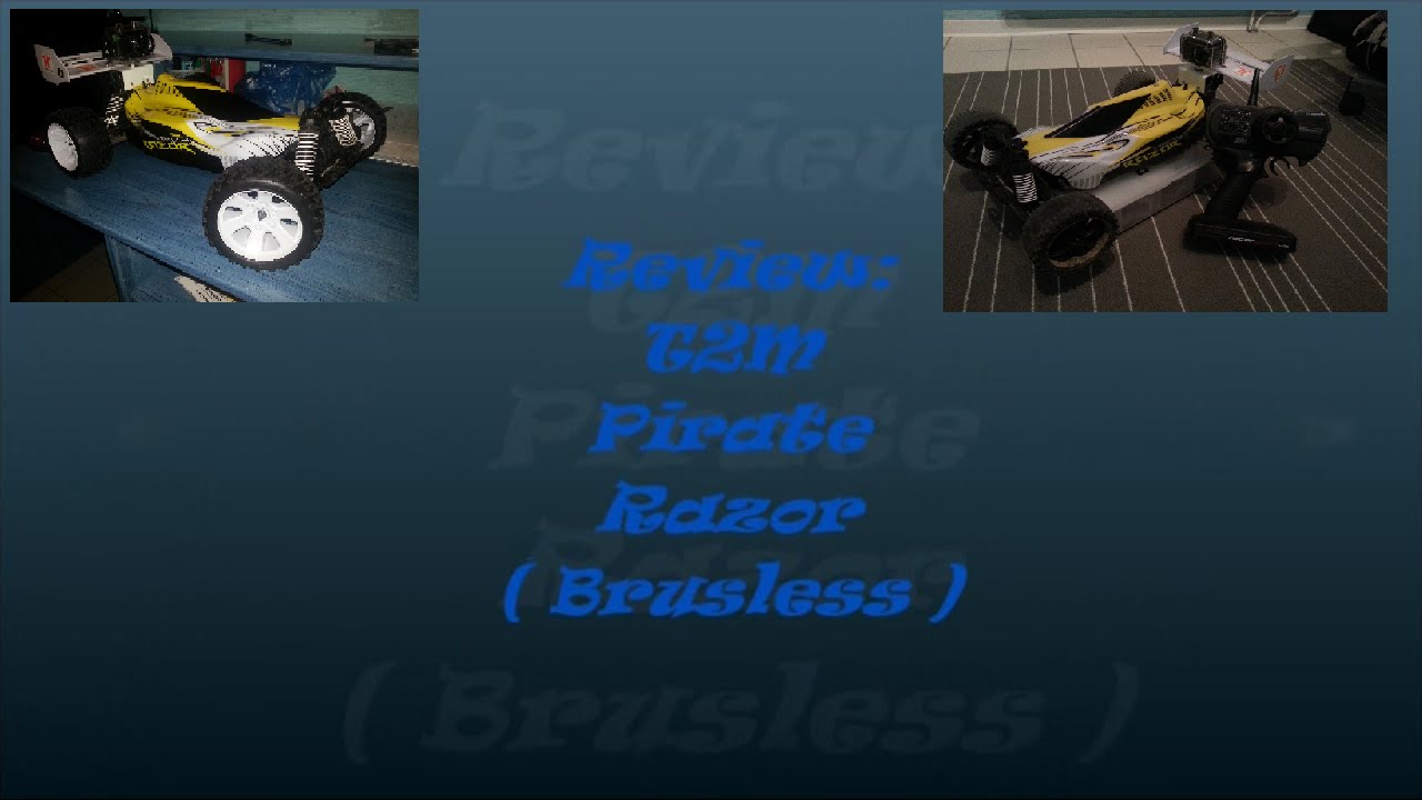 Review #1 : T2M Pirate Razor [ Brushless ] - YouTube