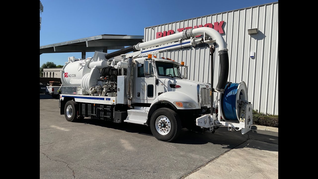 2012 Peterbilt 348 Vac Con V350LHA Hydro Excavation Vacuum Truck