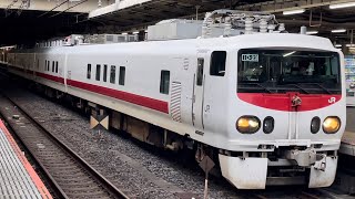 MH有り！【E491系臨時回送（越後石山→幕張）】E491系"East i-E"が回送電車としてミュージックホーンを鳴らして大宮駅7番線を発車するシーン（回9721M）2023.9.10