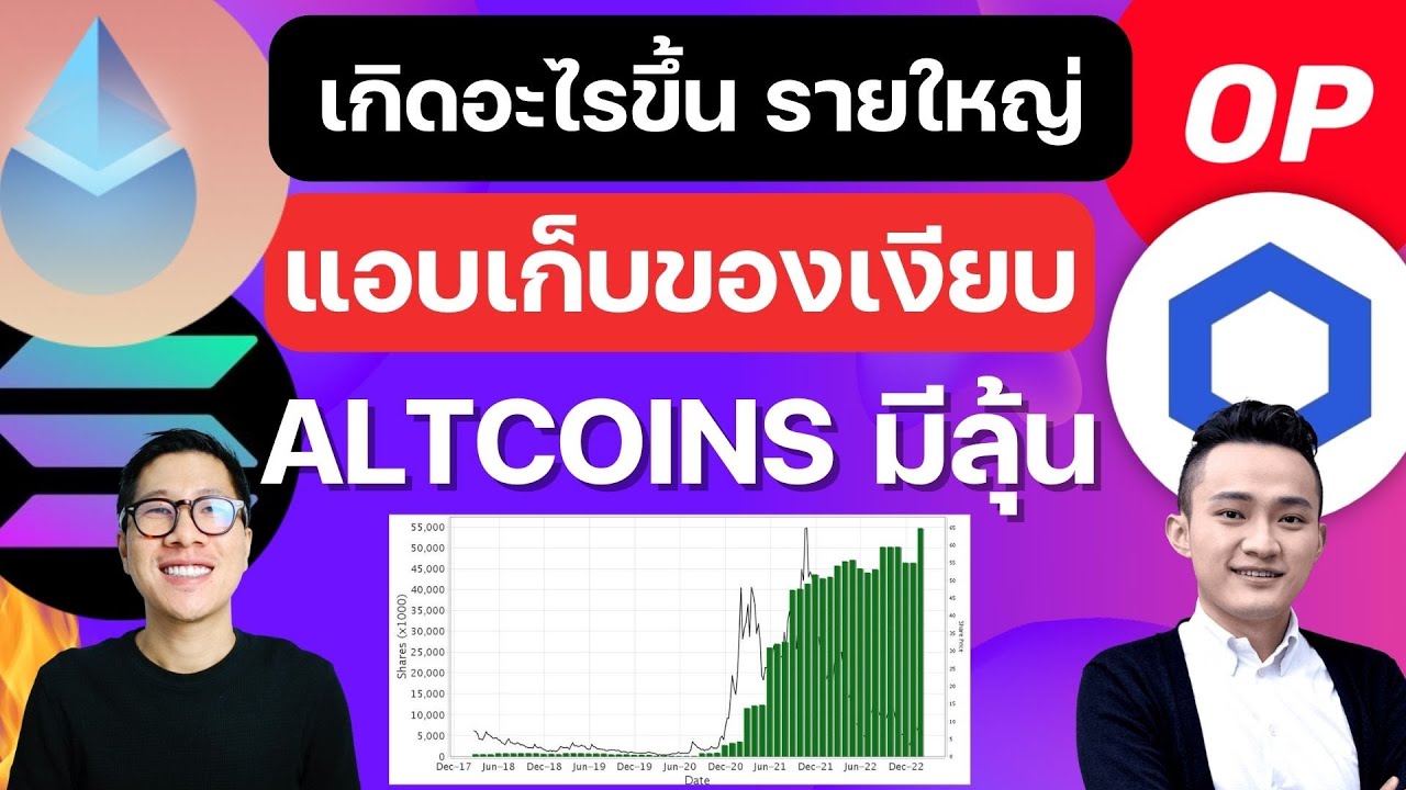 (ข่าวคริปโต) เกิดอะไรขึ้น รายใหญ่เก็บของ / เหรียญที่อาจเป็นกระแส ต้องจับตา / ALTCOINS UPDATE