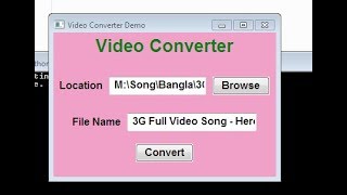 Python Video Converter