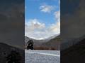 Fly By #like #subscribe #adventure #fyp #flyby #mountains #snow #motorcycle #kawasaki #motovlog