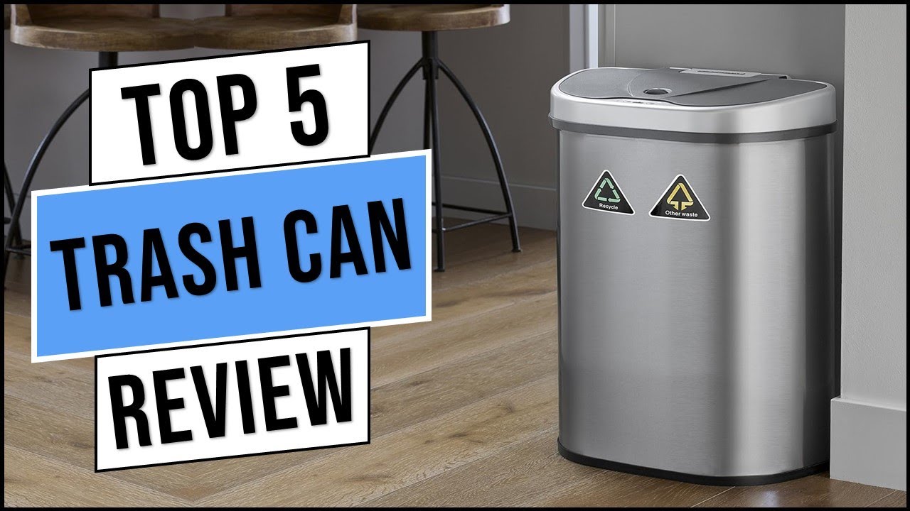 TOP 5 Best Smart Trash Can [ 2023 Buyer's Guide ] 