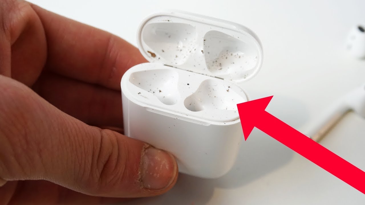 Diskret frisk sig selv HOW TO CLEAN THE AIRPODS CASE - YouTube