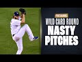 Nasty Pitching from MLB Wild Card round! (Gerrit Cole, Clayton Kershaw and more!)