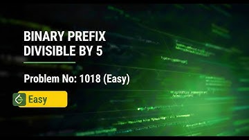 Binary Prefix Divisible By 5 || Leetcode 1018 || Explanation With Code