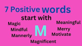 7Magical Words with the Letter M to Expand Vocabulary7 Words with the Letter M to Elevate Vocabulary