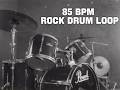 85 BPM Rock Drums Backing Track