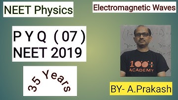 A parallel plate capacitor of capacitance 20μF is being charged by a voltage source whose; NEET 2019