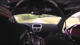 Rallye de la Plaine 2015 Steve Mourey - Pauline Choffel Peugeot 207 S2000