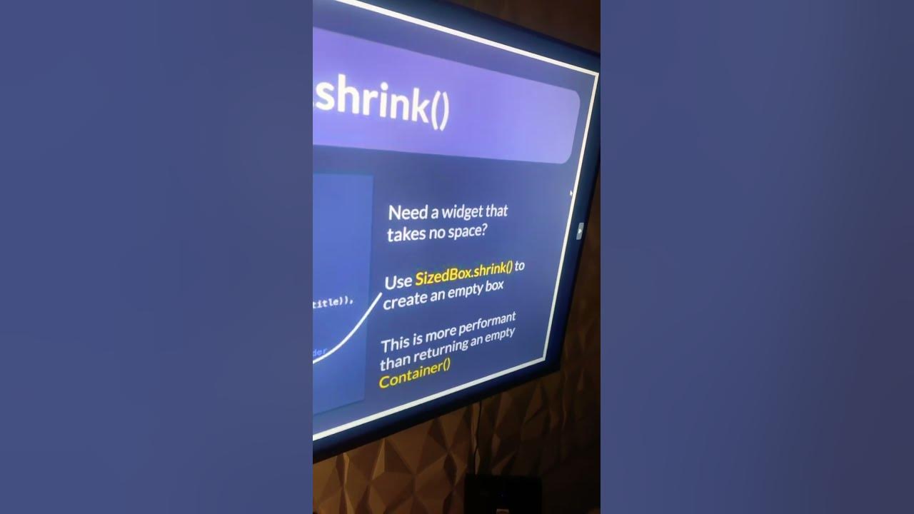 use-sizedbox-shrink-instead-of-container-fluttercoding-flutter