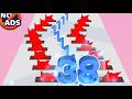 Number Run - going quick and fast in run with more numbers collection