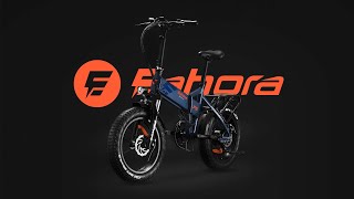 Eahora X5. Fat Tire Folding Electric Bike. Stable.