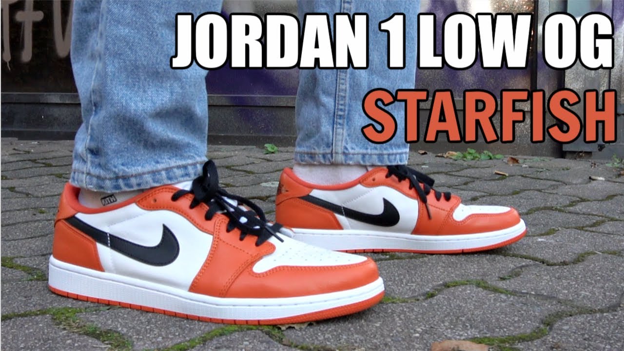 MOST UNDERRATED JORDAN 1 THIS YEAR? - AIR JORDAN 1 LOW OG STARFISH