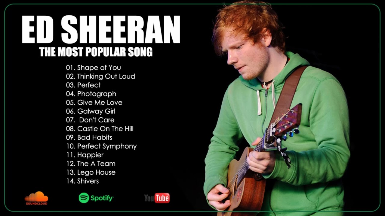 Top Hits Of Ed Sheeran  ||  Top Songs 2023 ❤❤❤