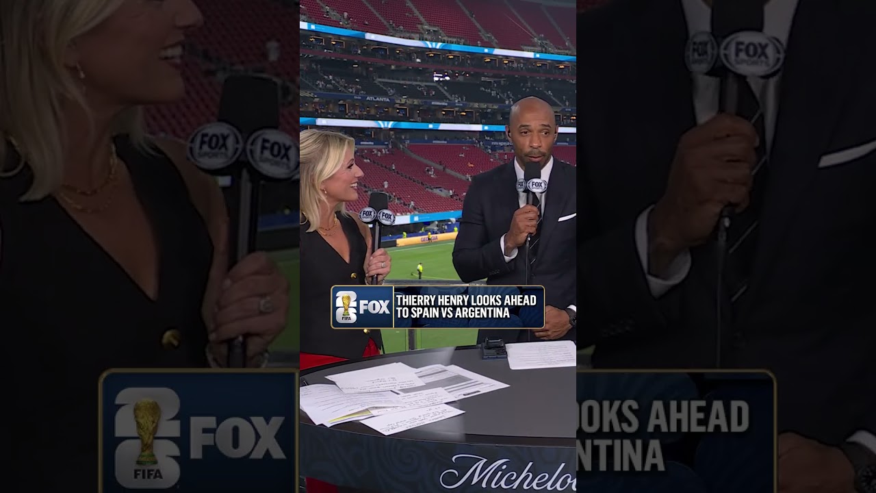 Thierry Henry is excited to see the FIFA World Cup Final when Argentina takes on Spain
