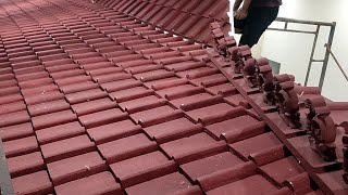 How to Make Roof Tile Ornaments.. Javanese Traditional Decor for Joglo House Concept