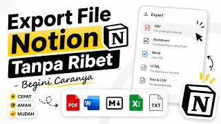 Export File Notion Tanpa Ribet - Begini Caranya