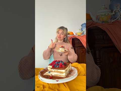 Тирамису без сахара и глютена☕️