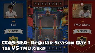 CCGS SEA Regular Season Day 1 - Tali vs TMD Xiake