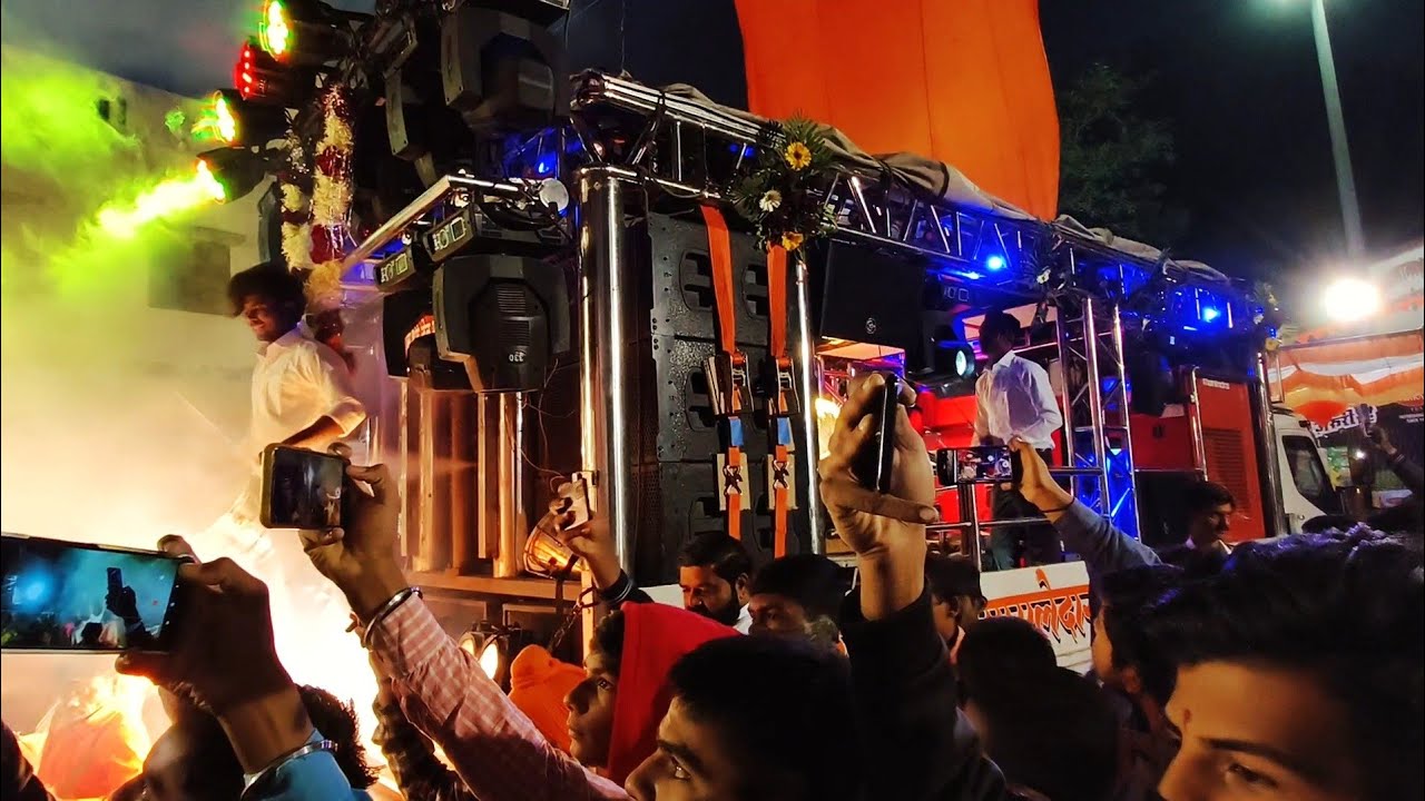 साईनाथ की पालखी/sai nath ki palki🙏🚩🎧Dev Mamledar brass band satana 💥🥁 2k22🔥