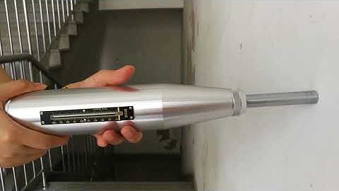HT-225 concrete test hammer operation video