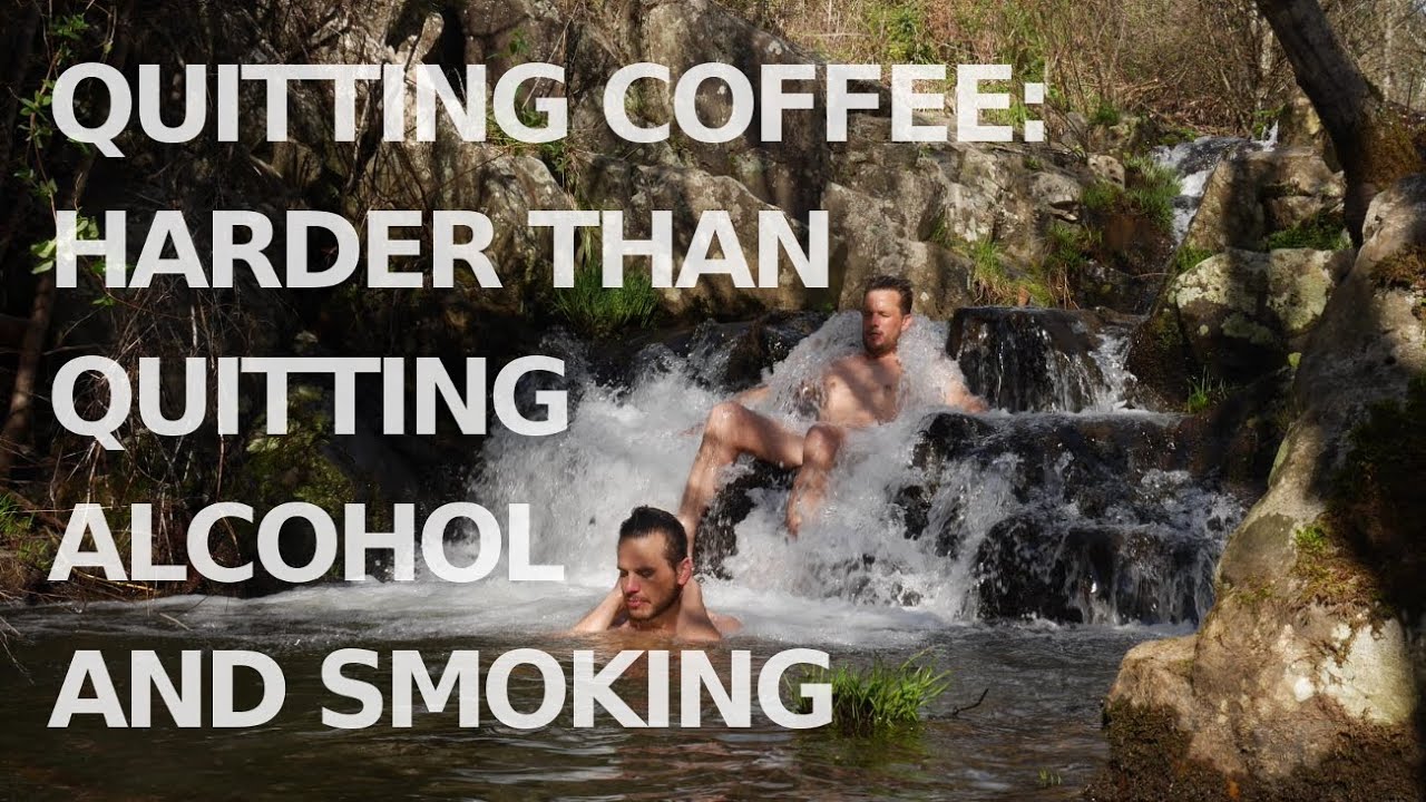 Quitting coffee heavier than quitting alcohol AND smoking combined