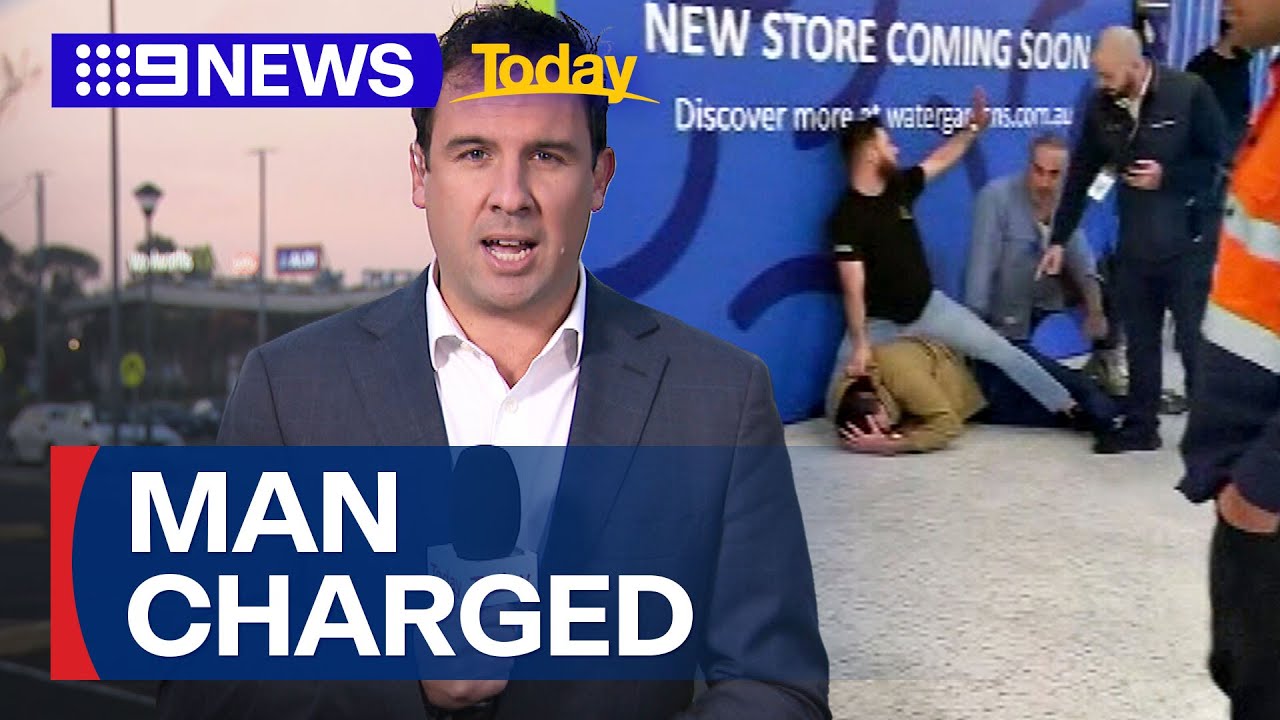 Man charged after alleged assault at Melbourne shopping centre | 9 News ...