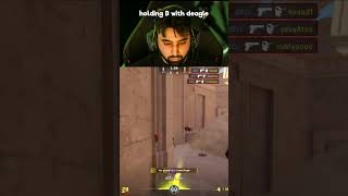 Holding B With Deagle