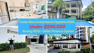 🤑 Costa Rica Investment Properties UNDER $200,000 / Strong ROI's