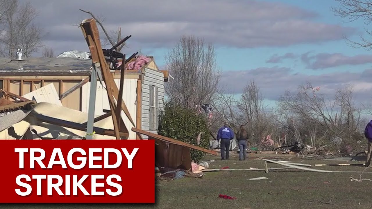 Aftermath of deadly tornadoes in several states - YouTube