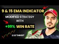 9 and 15 ema modified strategy by the trade room  99 accuracy  banknifty strategy