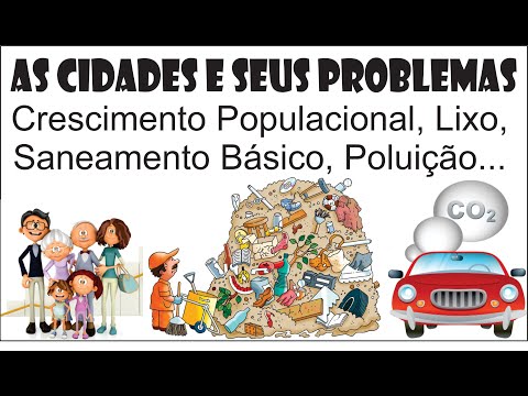 As cidades e seus problemas (crescimento populacional e meio ambiente)