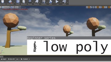 UE4 Beginner Tutorial series: Low Poly Survival Game #3 (Starting the scene)