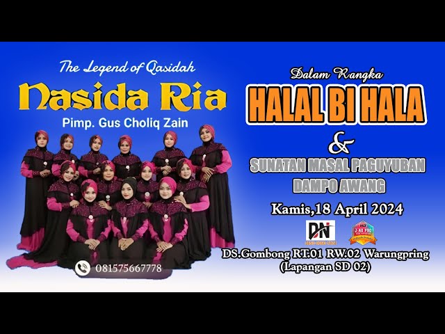 LIVE STREAMING The Legend Of Qosidah NASIDA RIA - HALAL BI HALAL PAGUYUBAN DAMPO AWANG - WARUNGPRING class=