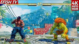 Kage Vs Blanka Hardest Ai - Street Fighter V