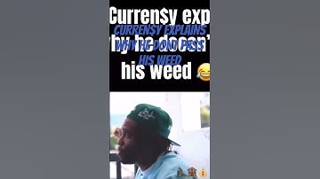 CURREN$Y EXPLAINS WhY He DONT PASS His WEED.#hiphop#currensy#louisianarap#icon#flyingmoneybags 💰💸