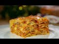 LASAGNA o Timballo di Crepes o Crespelle con Pallottine di Carne – Piatto Tipico #RicettediNatale