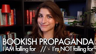 bookish propaganda Im NOT falling for (and am falling for) // bookish hot takes 🔥