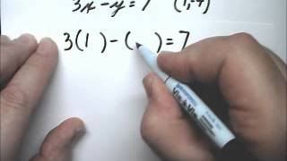 Linear Functions Introduction 8 Check Solution - Tutor Algebra