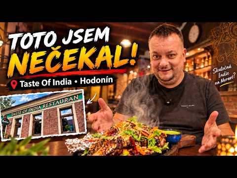 TOTO JSEM NEČEKAL! 😲 Taste of India Hodonín | Indická restaurace na Moravě