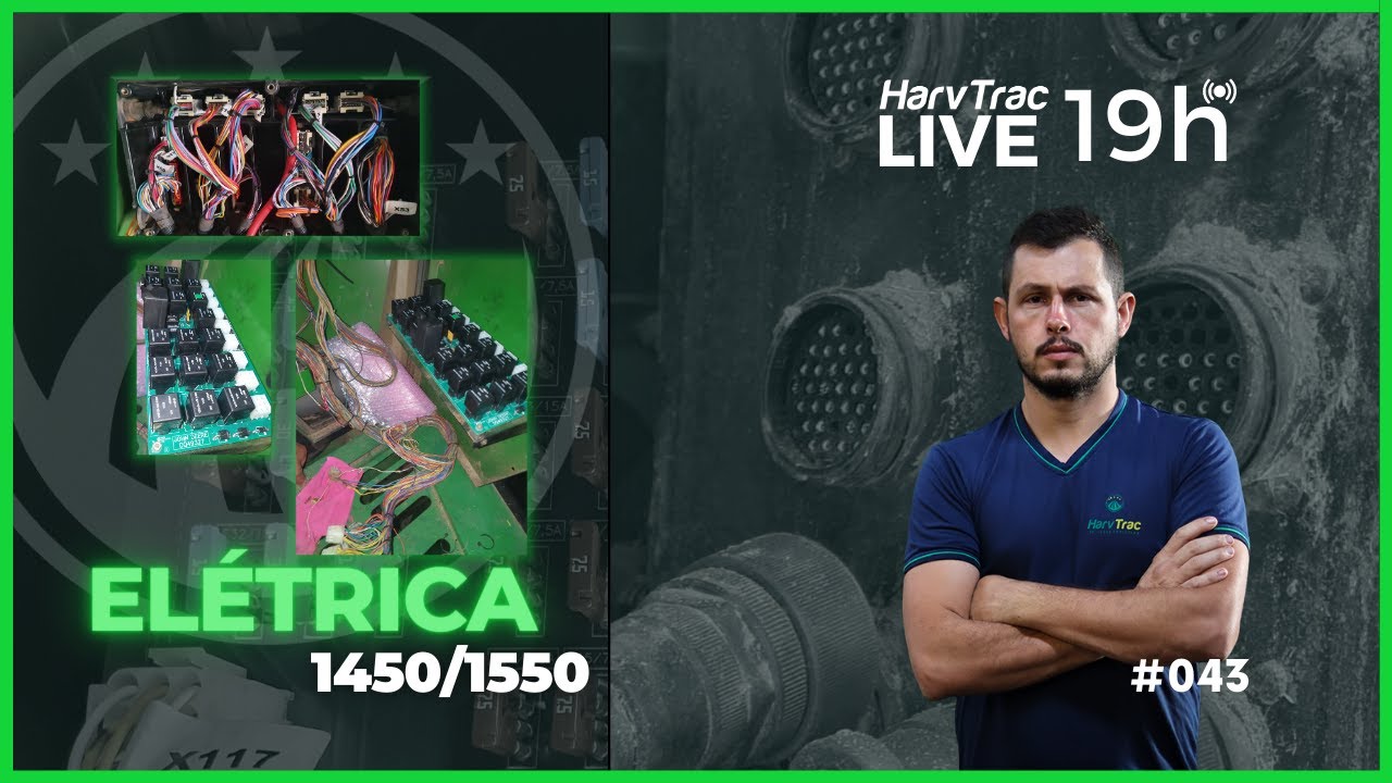 Elétrica das colheitadeiras 1450/1550...Live-