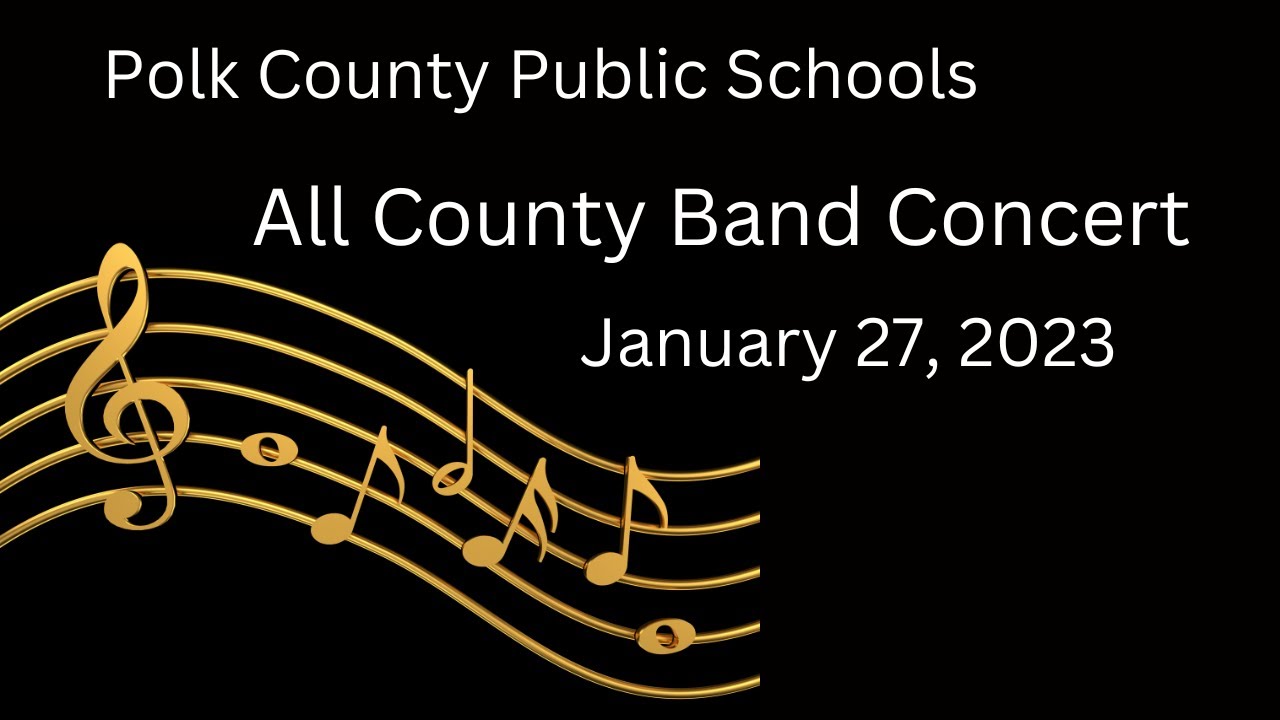 ALL COUNTY BAND CONCERT YouTube