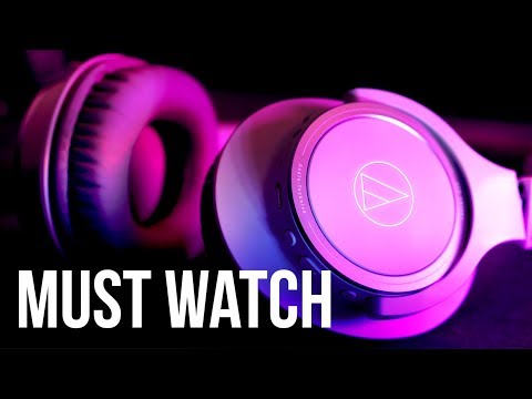 Audio-Technica ATH-SR30BT - 100-HR Battery Headphones for REAL? Unboxing Review (Major 2 BT Rival)