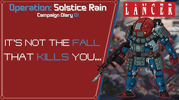 My FIRST TIME GMing Lancer! - Solstice Rain Campaign Diary - Session 1