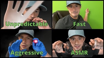 Unpredictable, Fast, and Aggressive ASMR Video | Totally Unpredictable | 17th ASMR Video