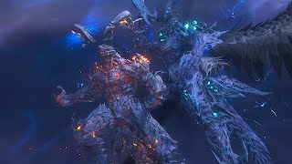 Final Fantasy XVI (PS5) Ifrit Risen vs Ultima Risen (Red vs Blue) Profile