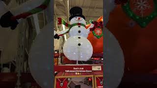 Sam’s club Halloween/Christmas Decor 👻🎃🎄 #samsclub #halloween #christmas #decor