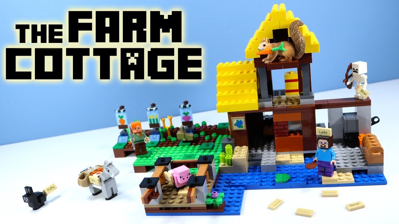 minecraft the farm cottage lego